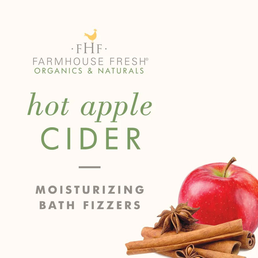 Hot Apple Cider Bath Fizzers