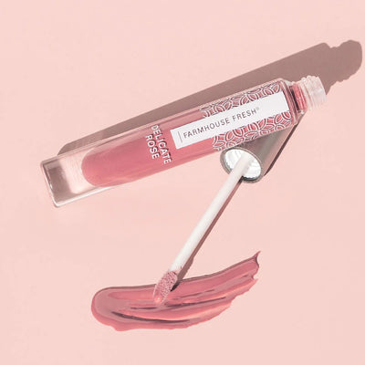 Vitamin Glaze® Oil Infused Lip Gloss – Delicate Rose