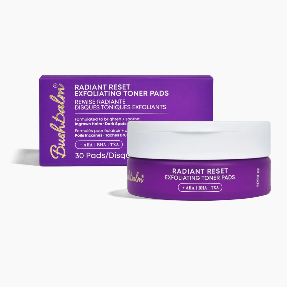 Bush Balm Radiant Reset Exfoliating Toner Pads