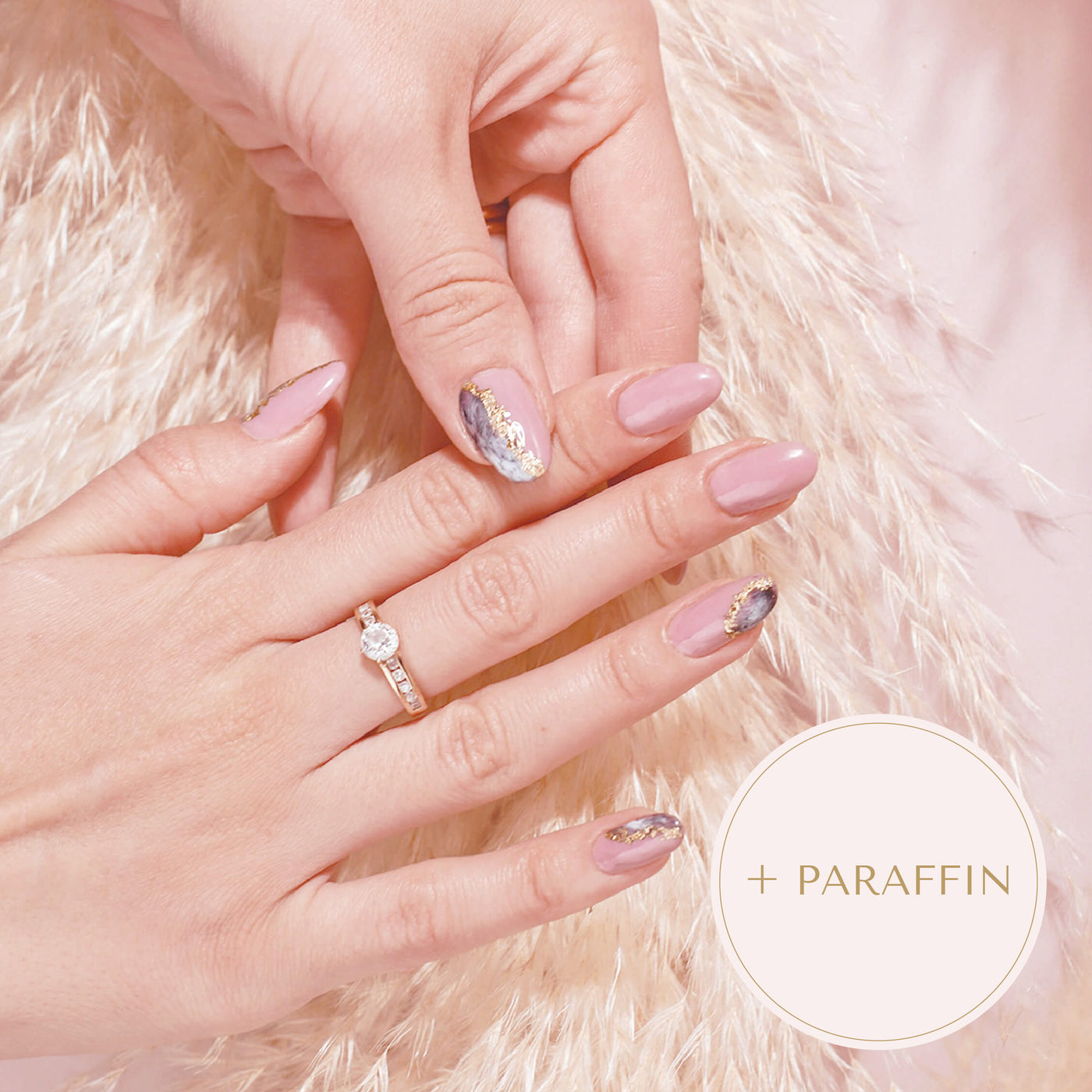 Primp & Polish Manicure + Paraffin Dip